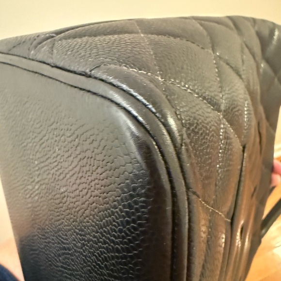 Authentic Chanel Medallion Tote Bag - Black - Picture 5 of 16